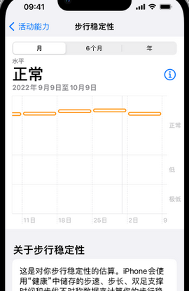 蒙阴iPhone手机维修如何在iPhone开启'步行稳定性通知'